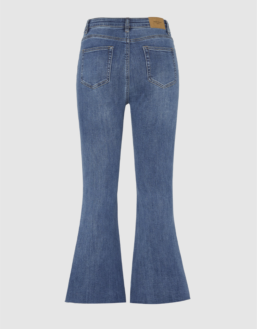 Mid-Waist Flare Jeans