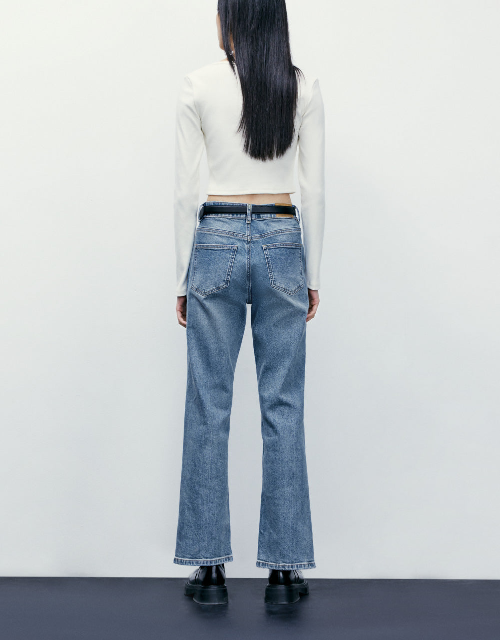 Capri Straight Jeans