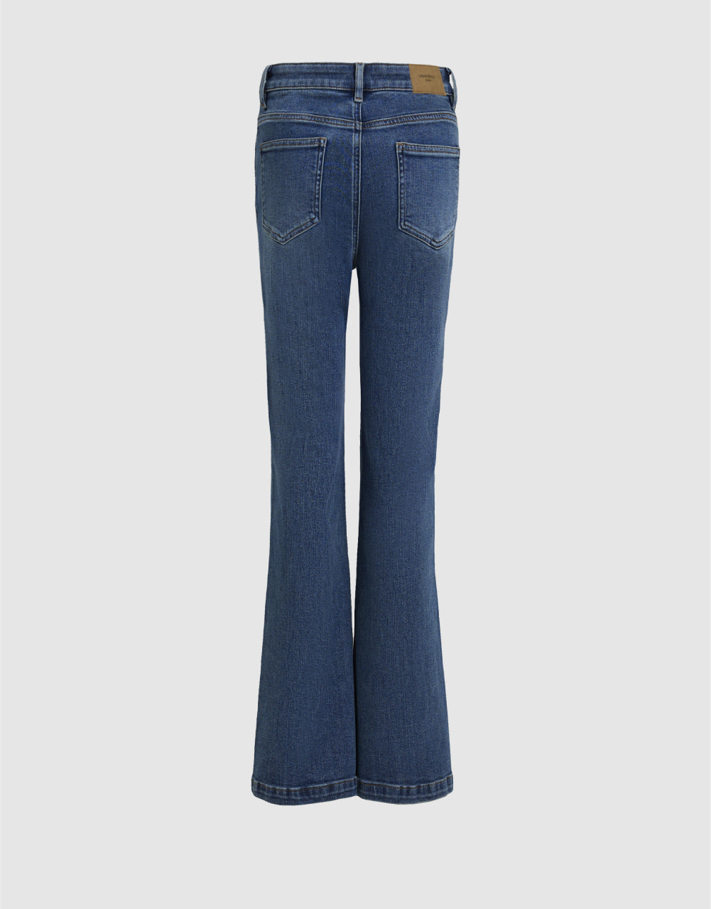 Mid-Waist Flare Jeans