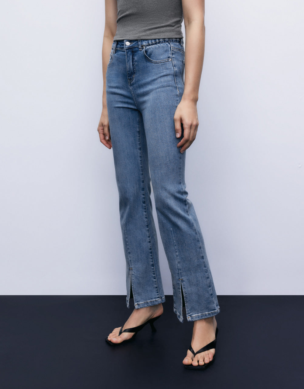 Skinny Flare Pants Jeans