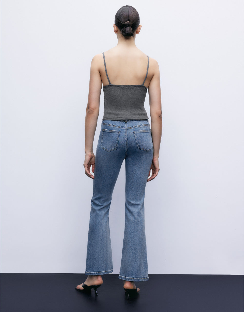 Skinny Flare Pants Jeans