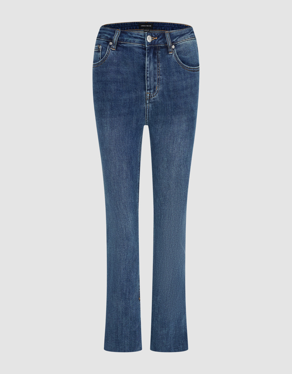 Mid-Waist Flare Jeans