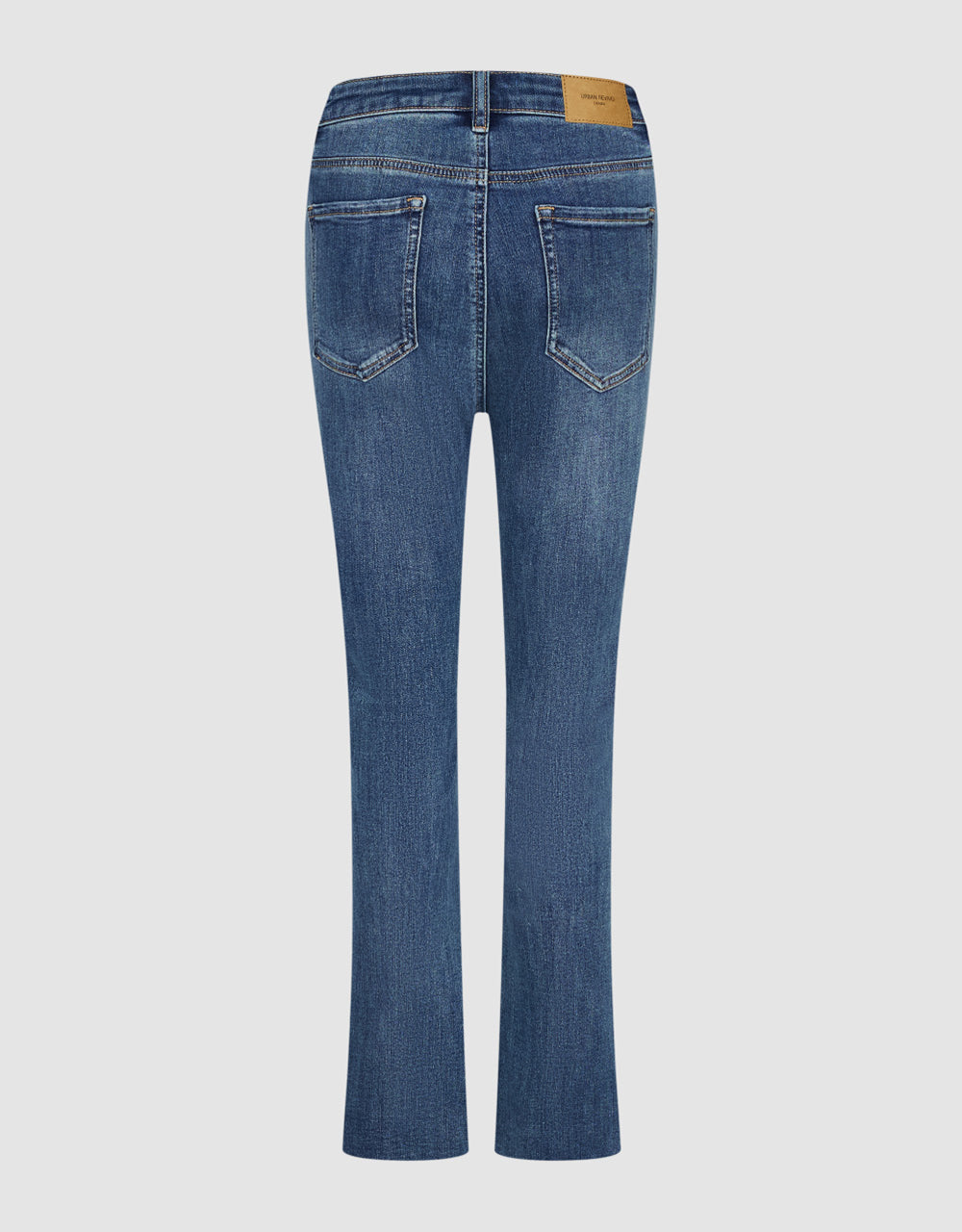 Mid-Waist Flare Jeans