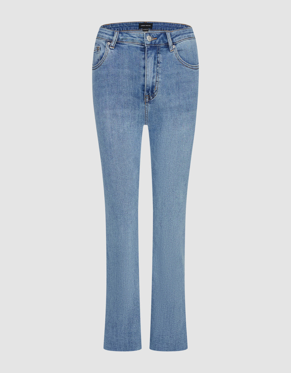 Mid-Waist Flare Jeans