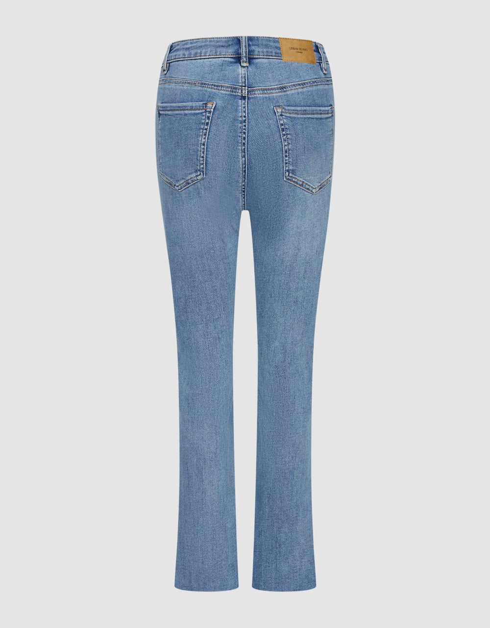 Mid-Waist Flare Jeans