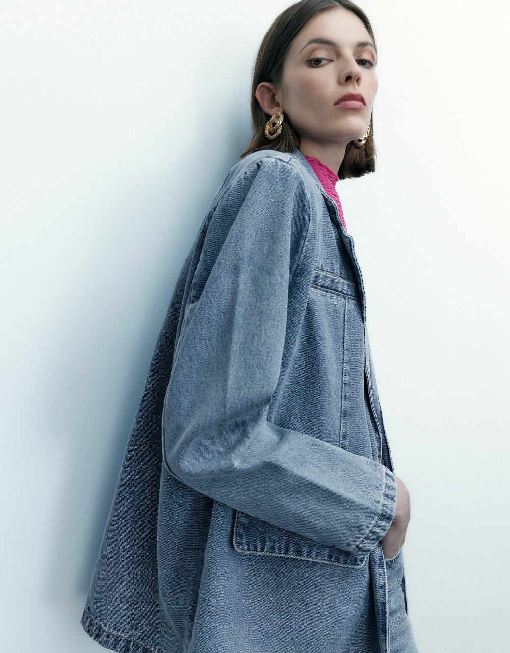 Blazer Denim Jacket