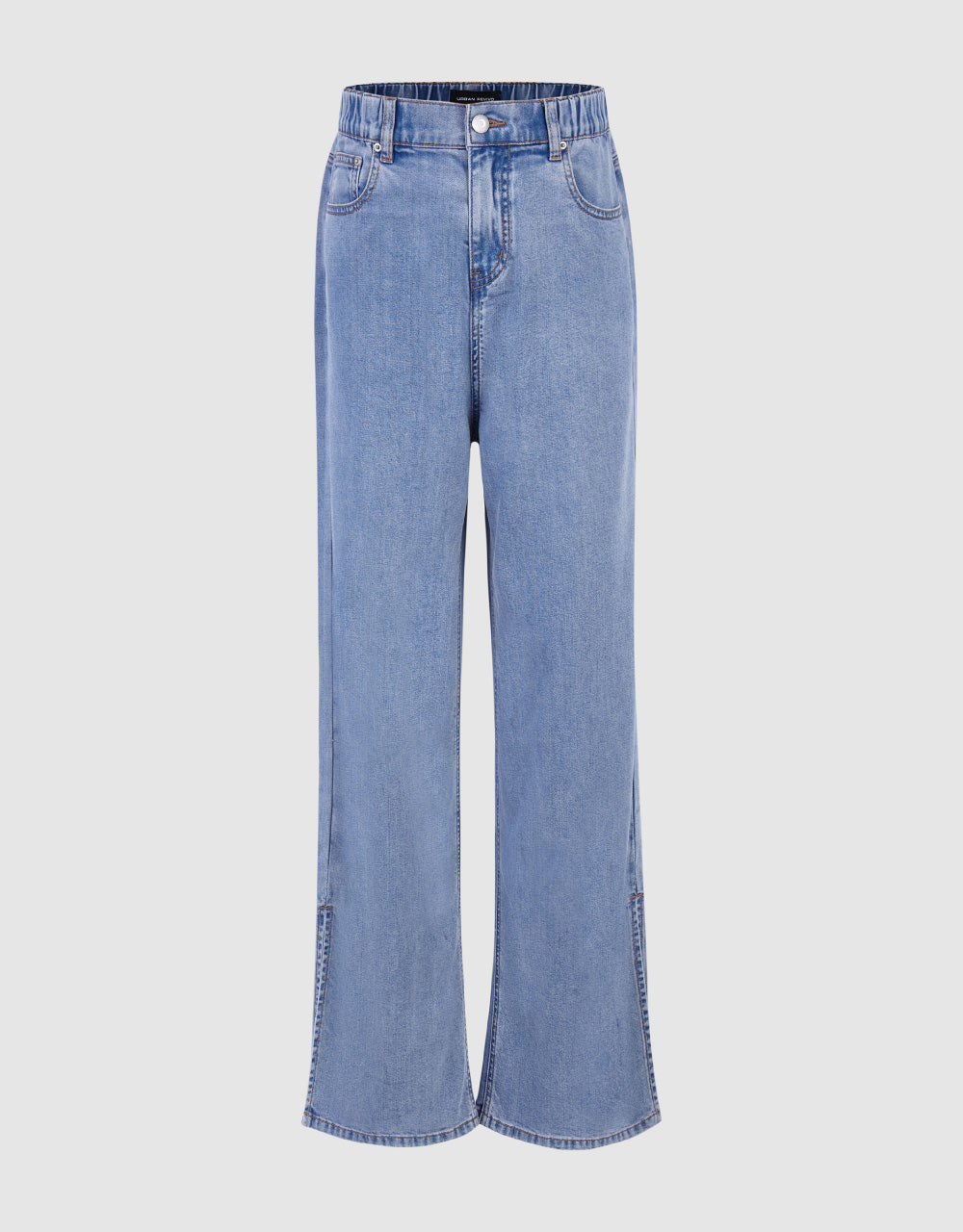 Split Hem Jeans