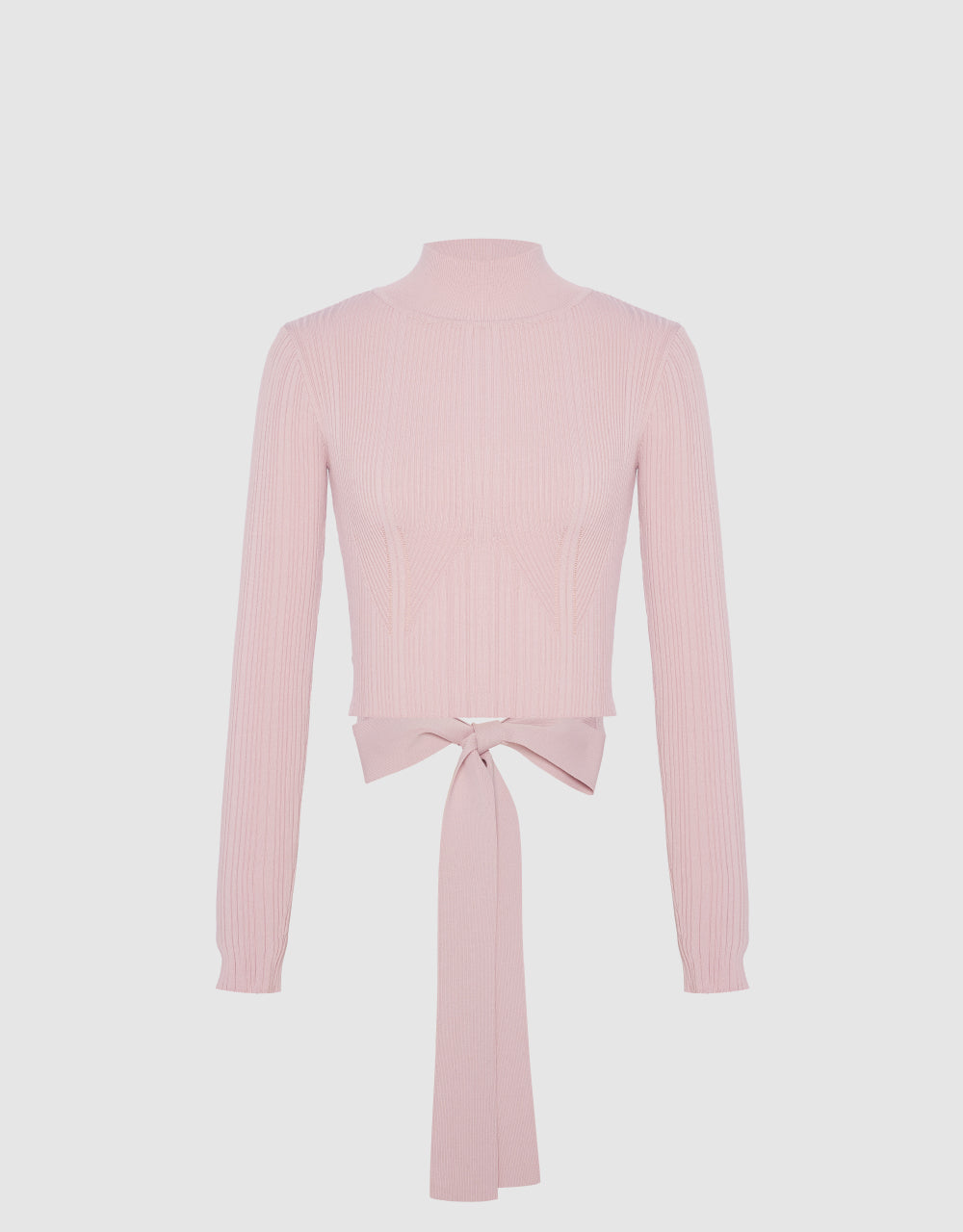 Turtle Neck Knitted T-Shirt