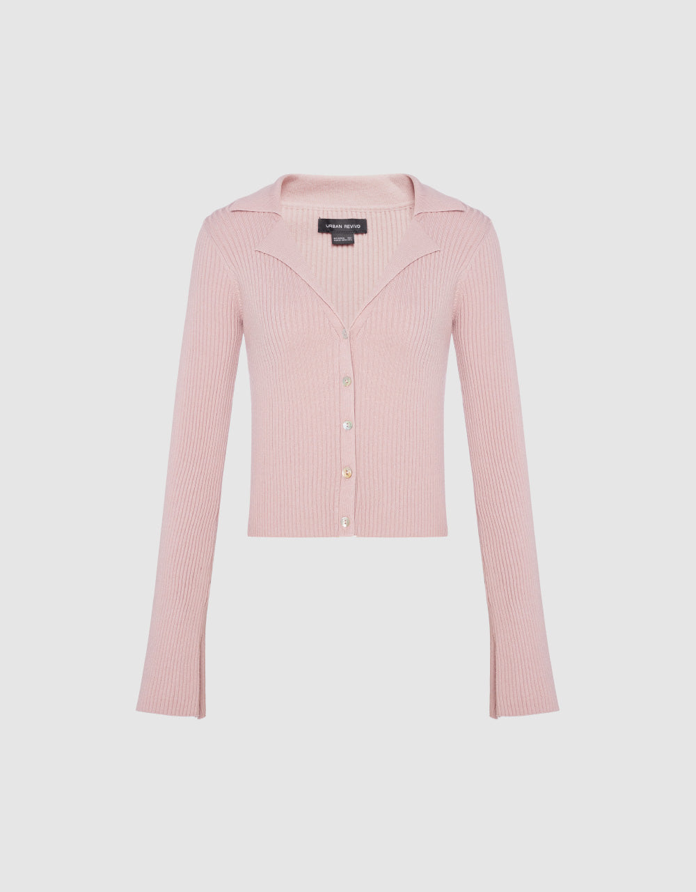 V-Neck Knitted Cardigan