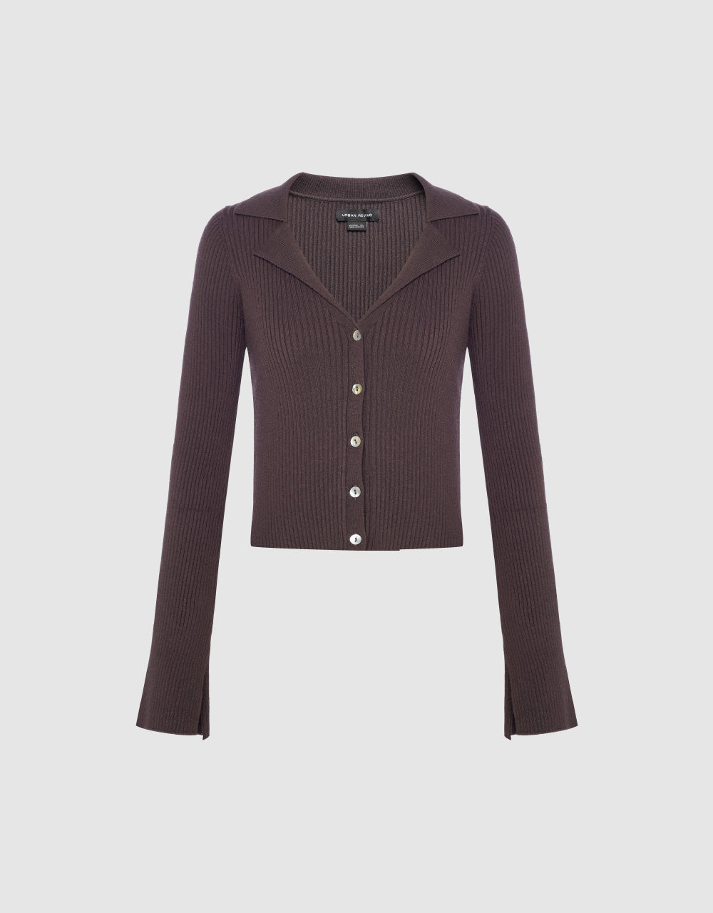 V-Neck Knitted Cardigan