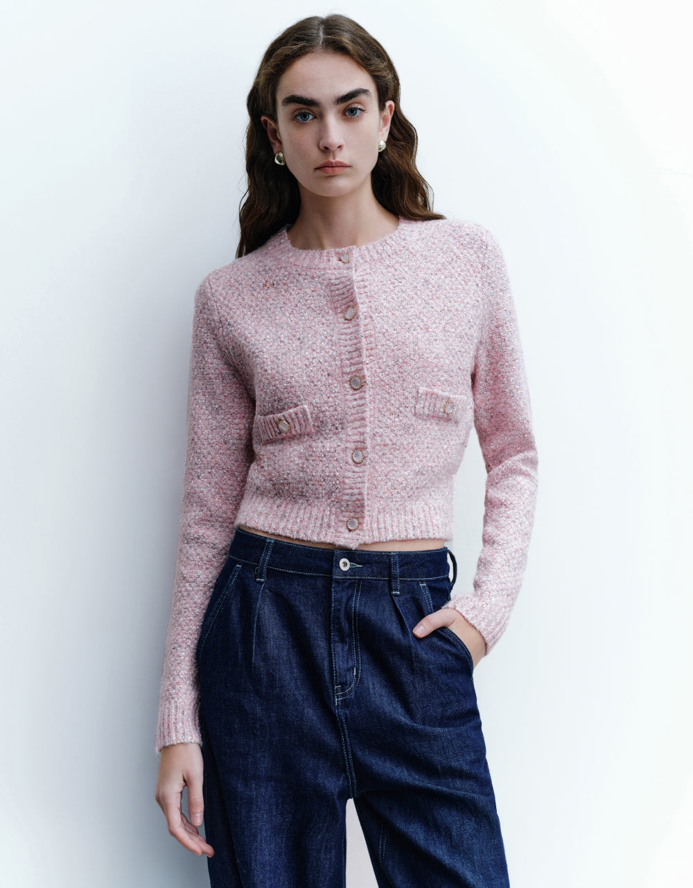 Knit Crop Cardigan
