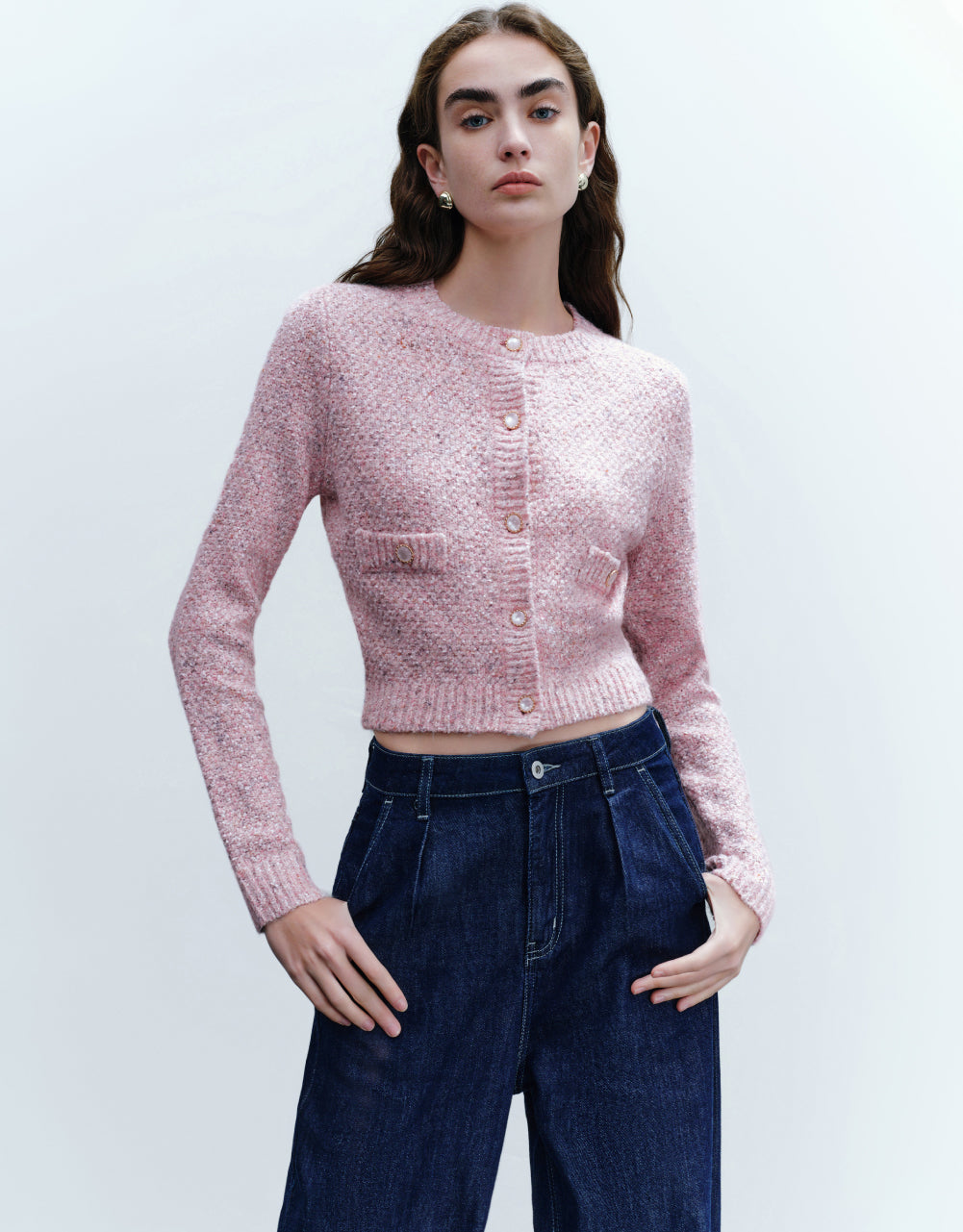 Knit Crop Cardigan