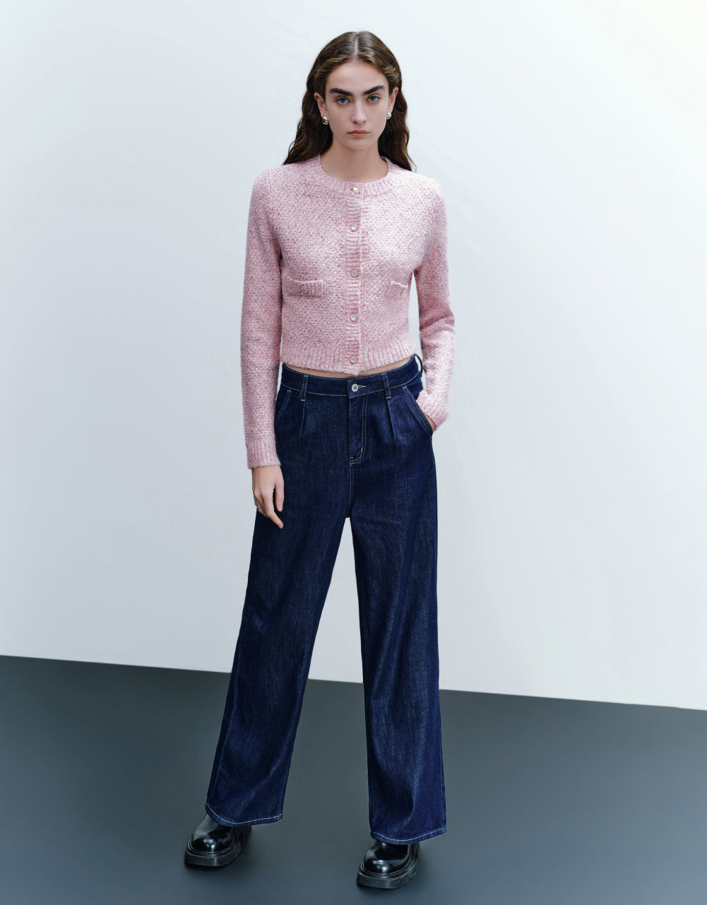 Knit Crop Cardigan