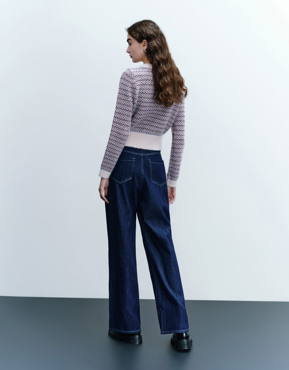 Contrast Trim Cardigan
