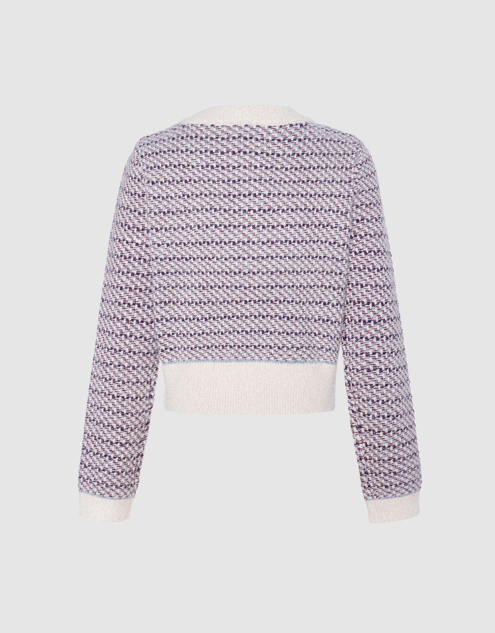 Contrast Trim Cardigan