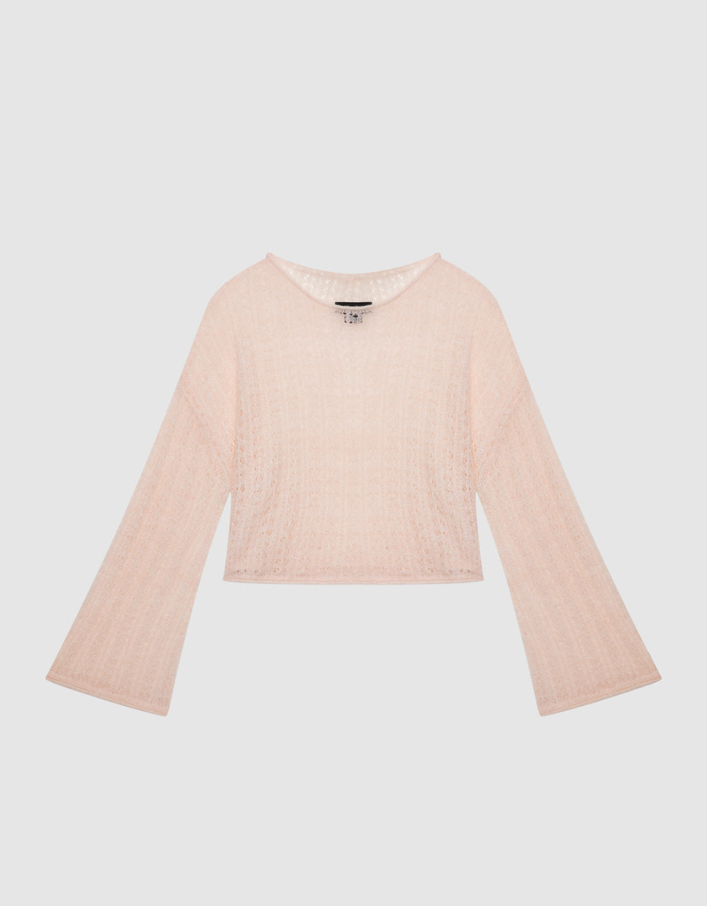 Crew Neck Knitted T-Shirt