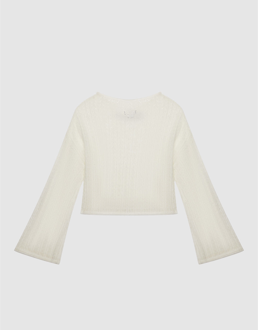 Crew Neck Knitted T-Shirt