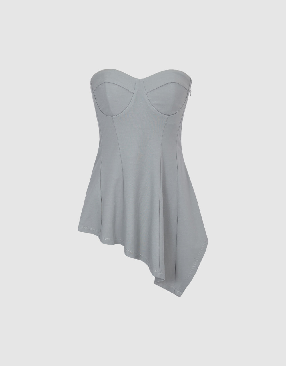 Asymmetric Skinny Bandeau