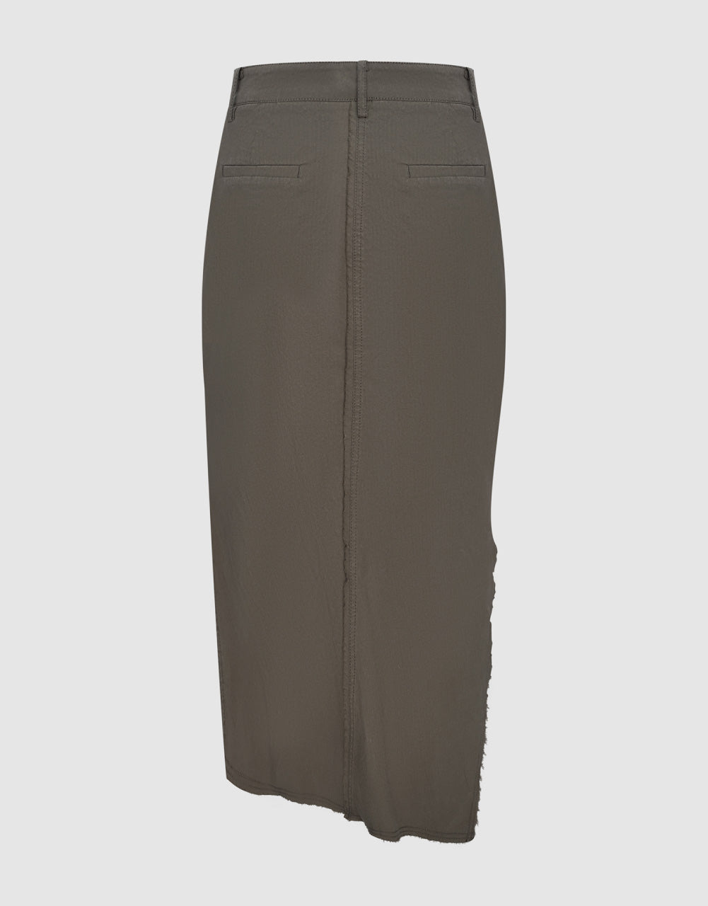 Split Hem A-Line Skirt