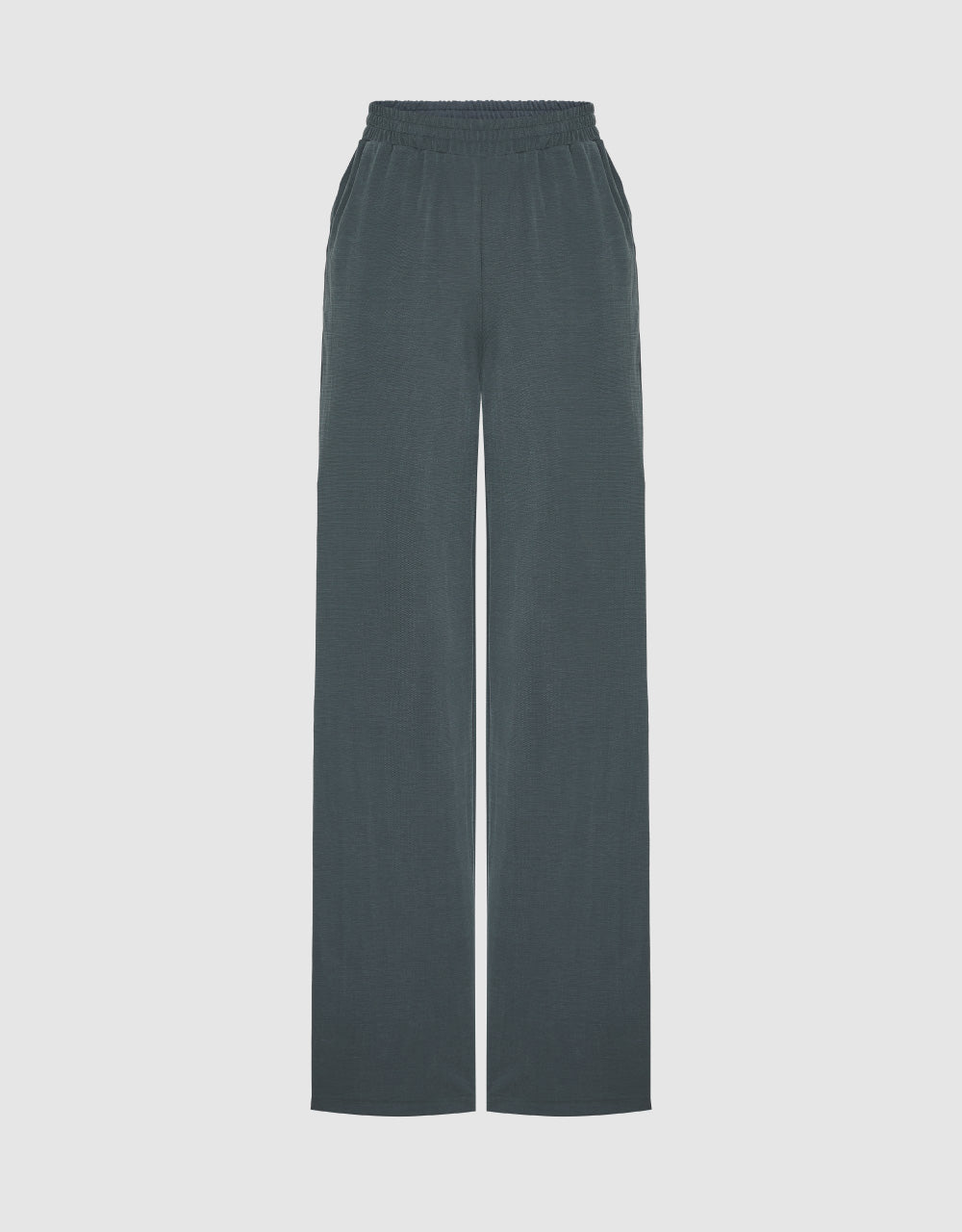 Knitted Wide-Leg Pants