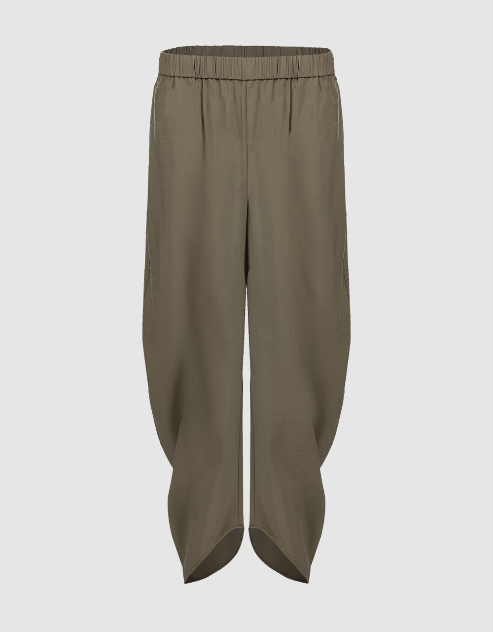 Mid-Length Carrot Fit Pants