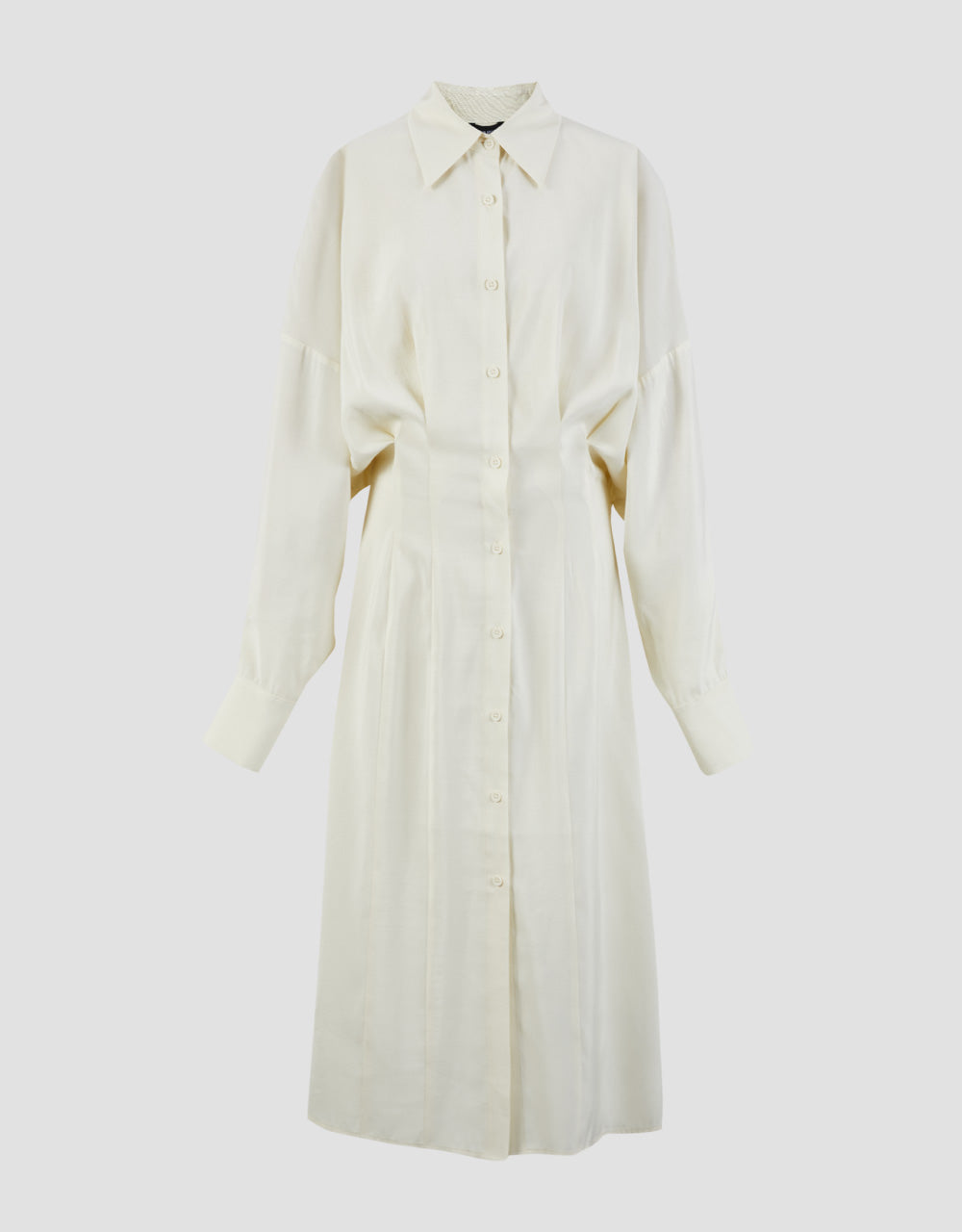 Drop Shoulder Shirt Dress