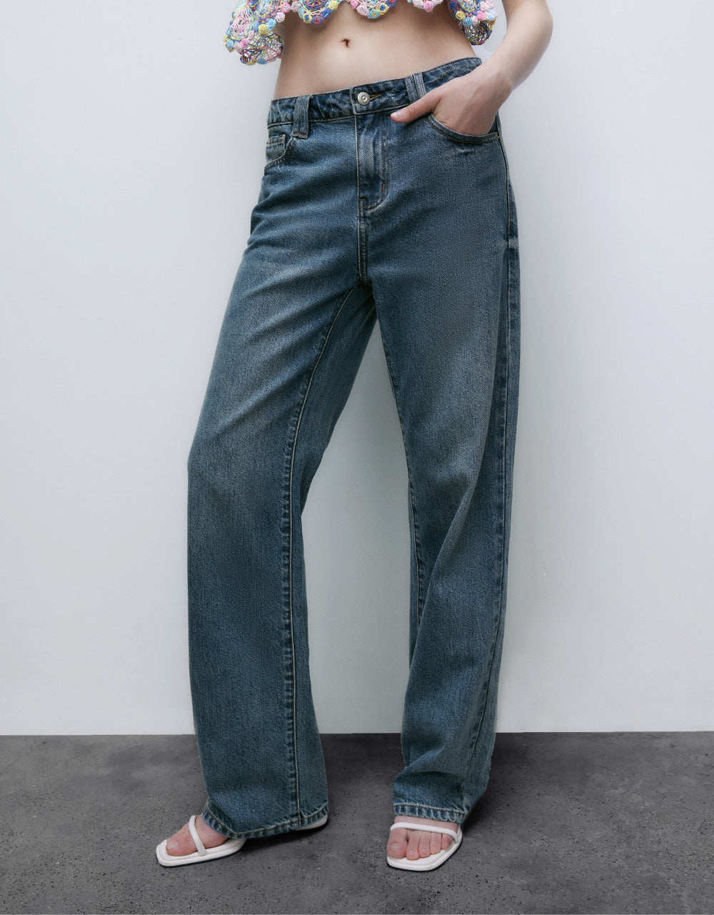 Straight-Leg Jeans