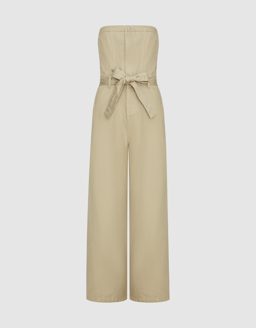 Denim Jumpsuits With Belt