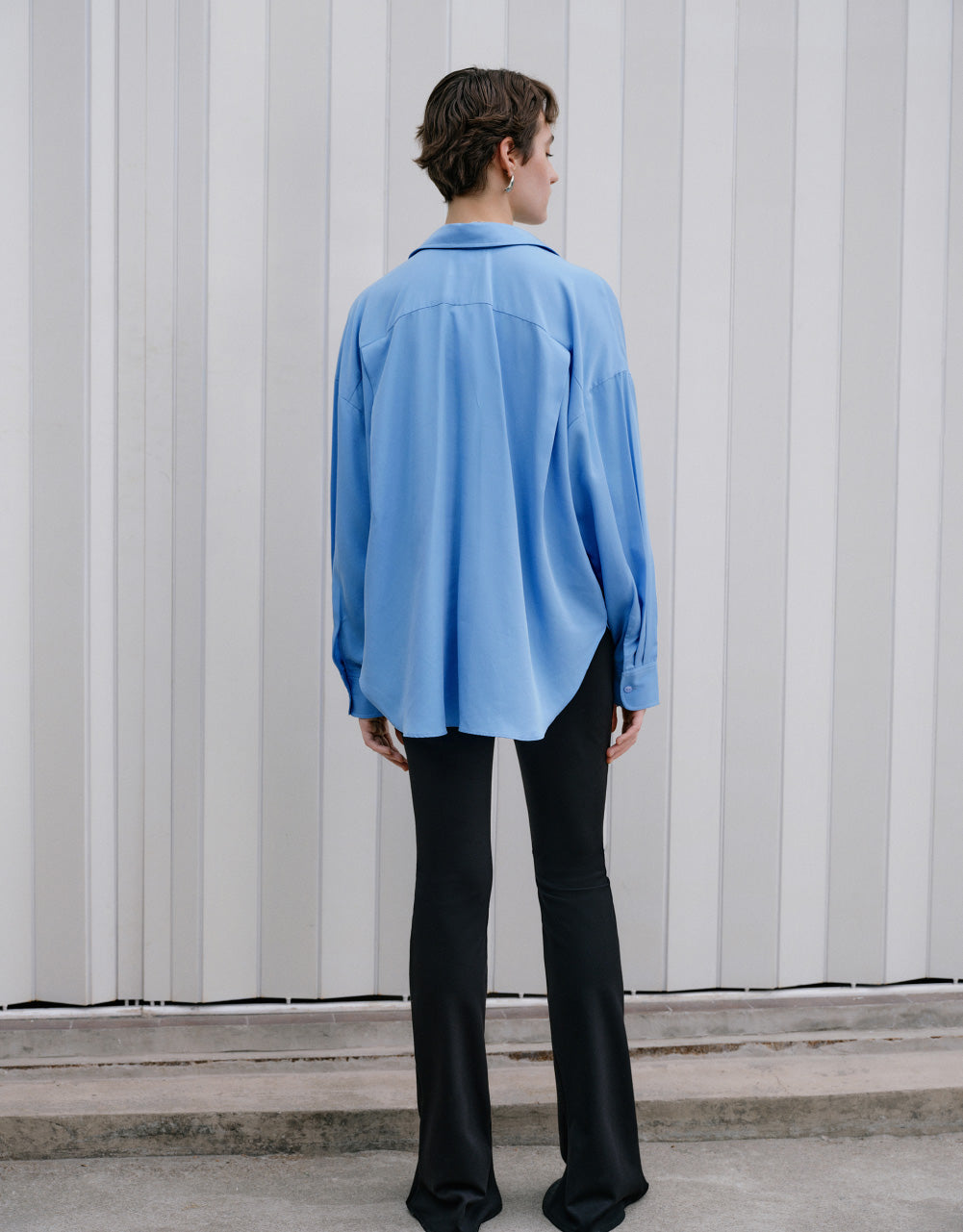 Button Up Straight Shirt