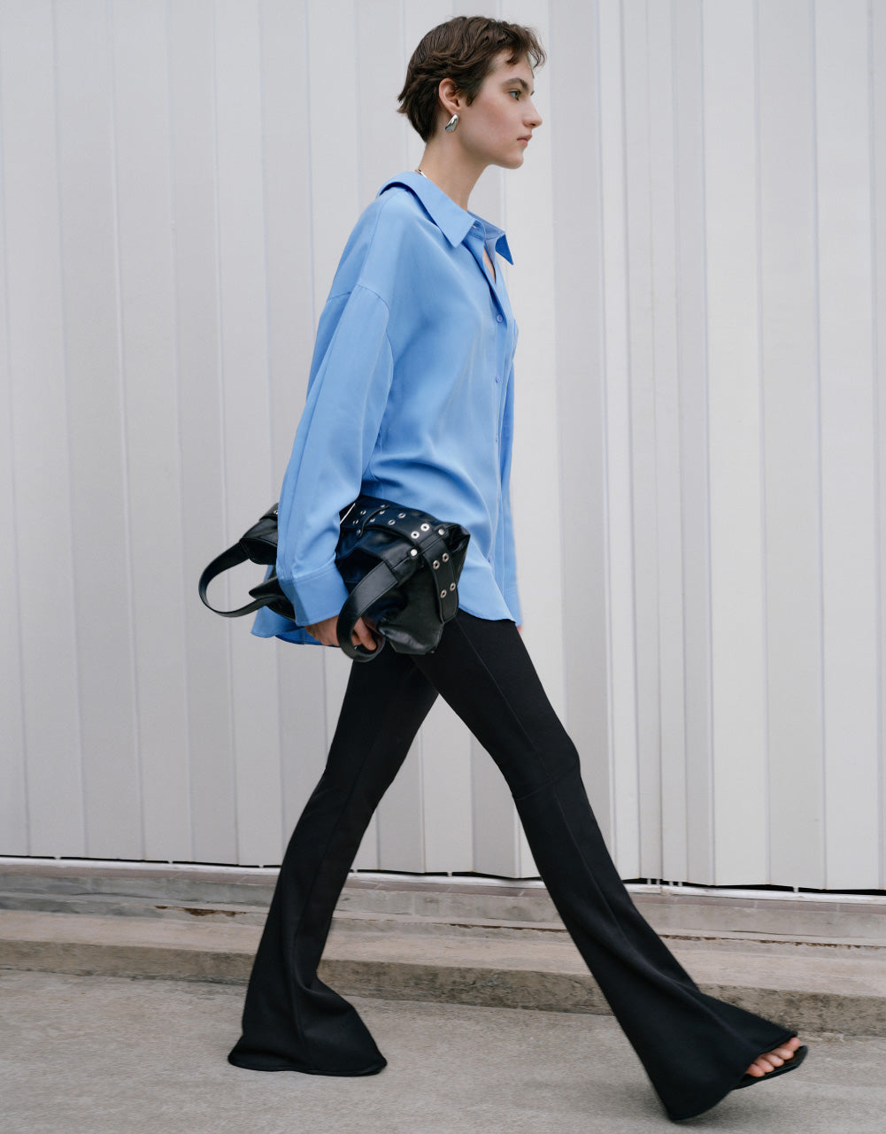 Button Up Straight Shirt