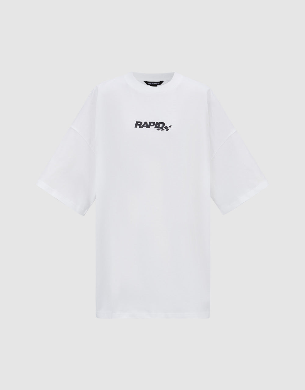 Racer Drop Shoulder Sleeve Loose T-Shirt
