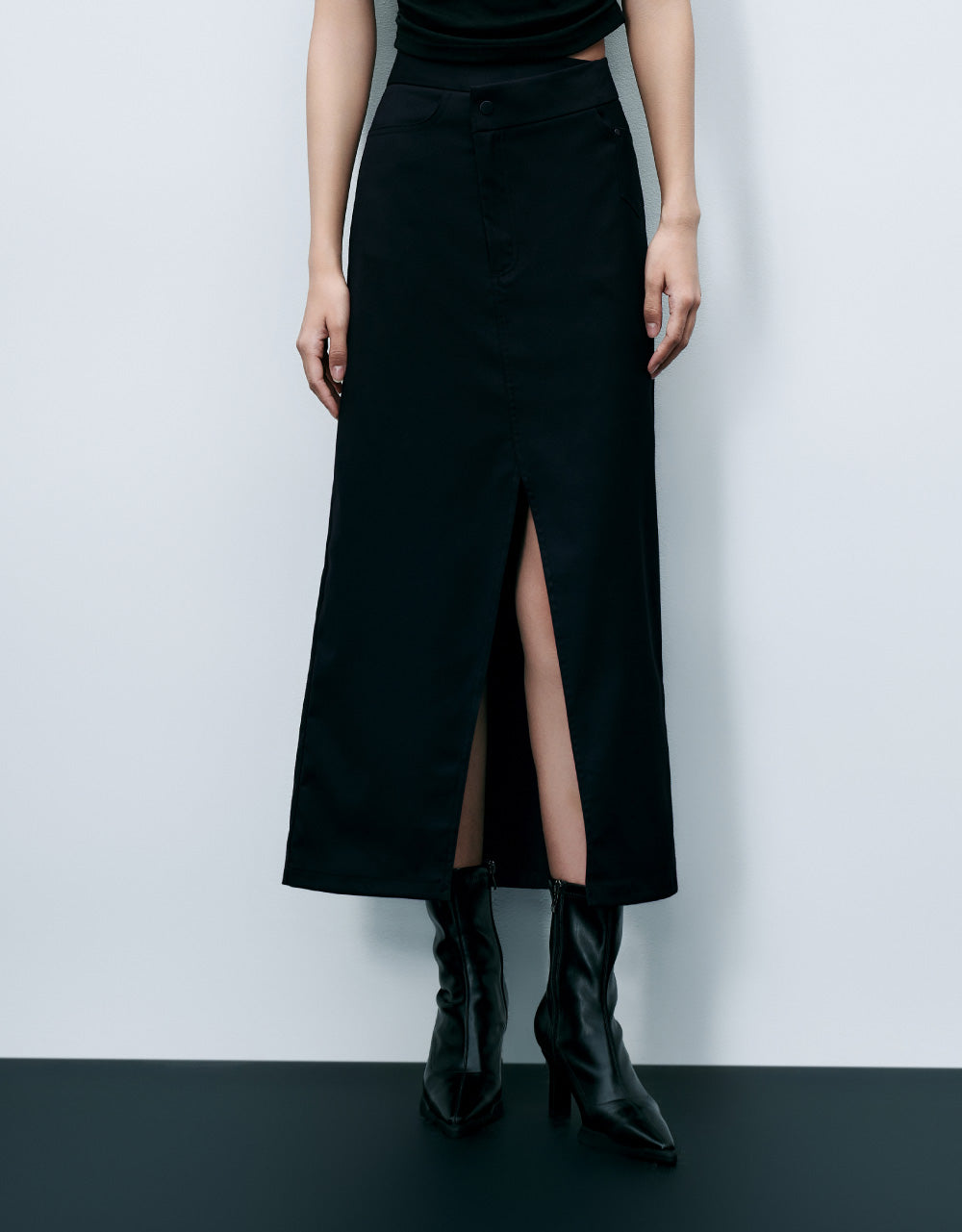 Midi Straight Skirt