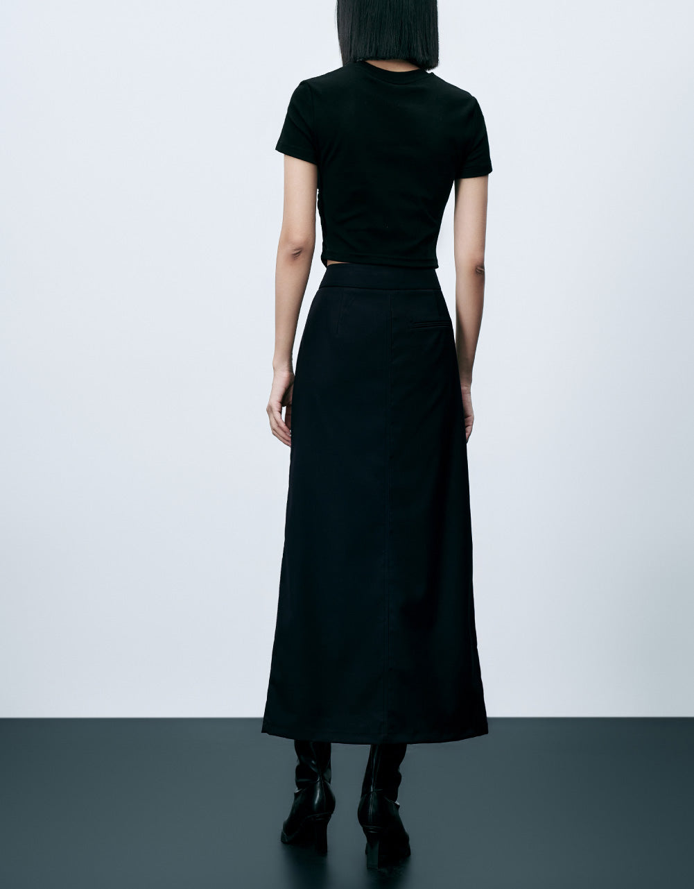 Midi Straight Skirt