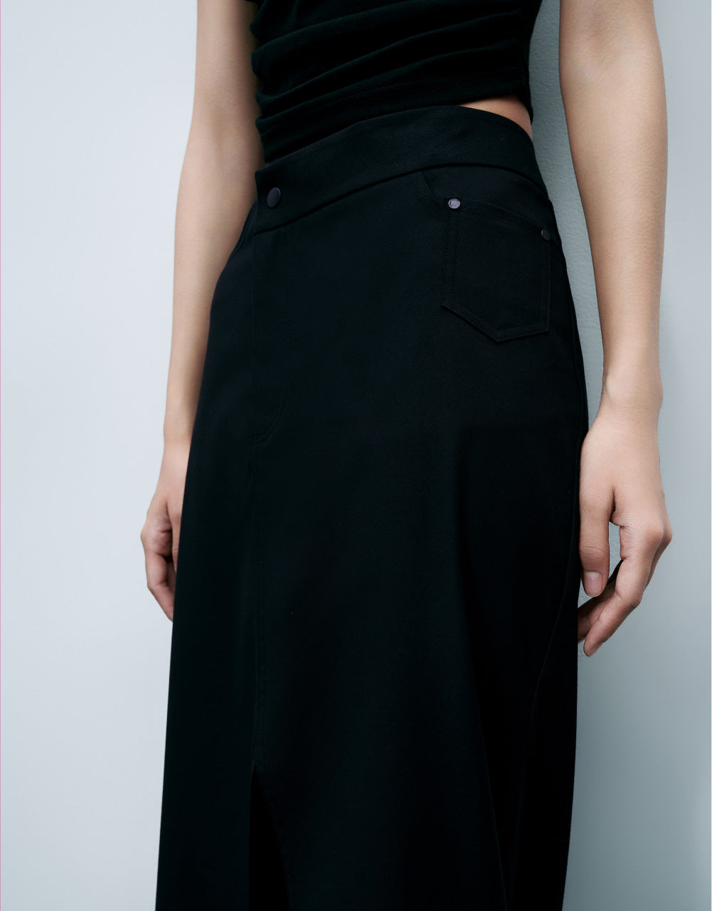 Midi Straight Skirt