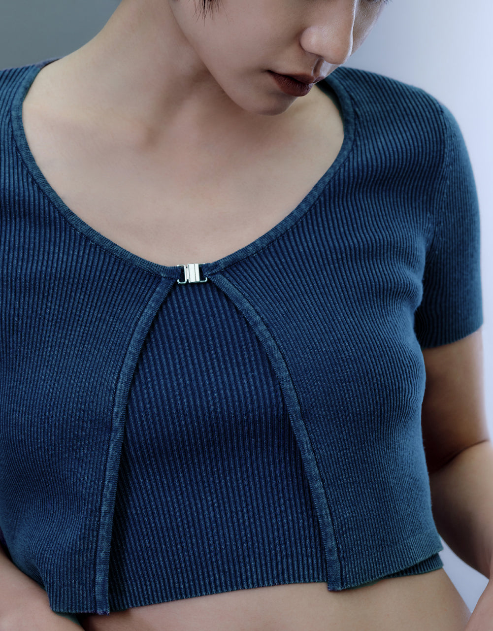 Buckled Knitted Cardigan