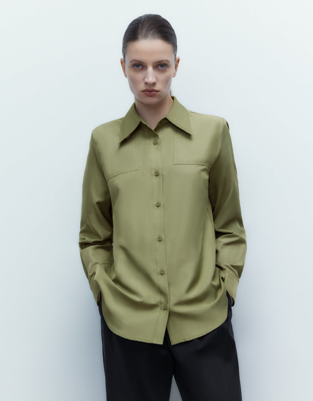 Drop Shoulder Sleeve Shirt
