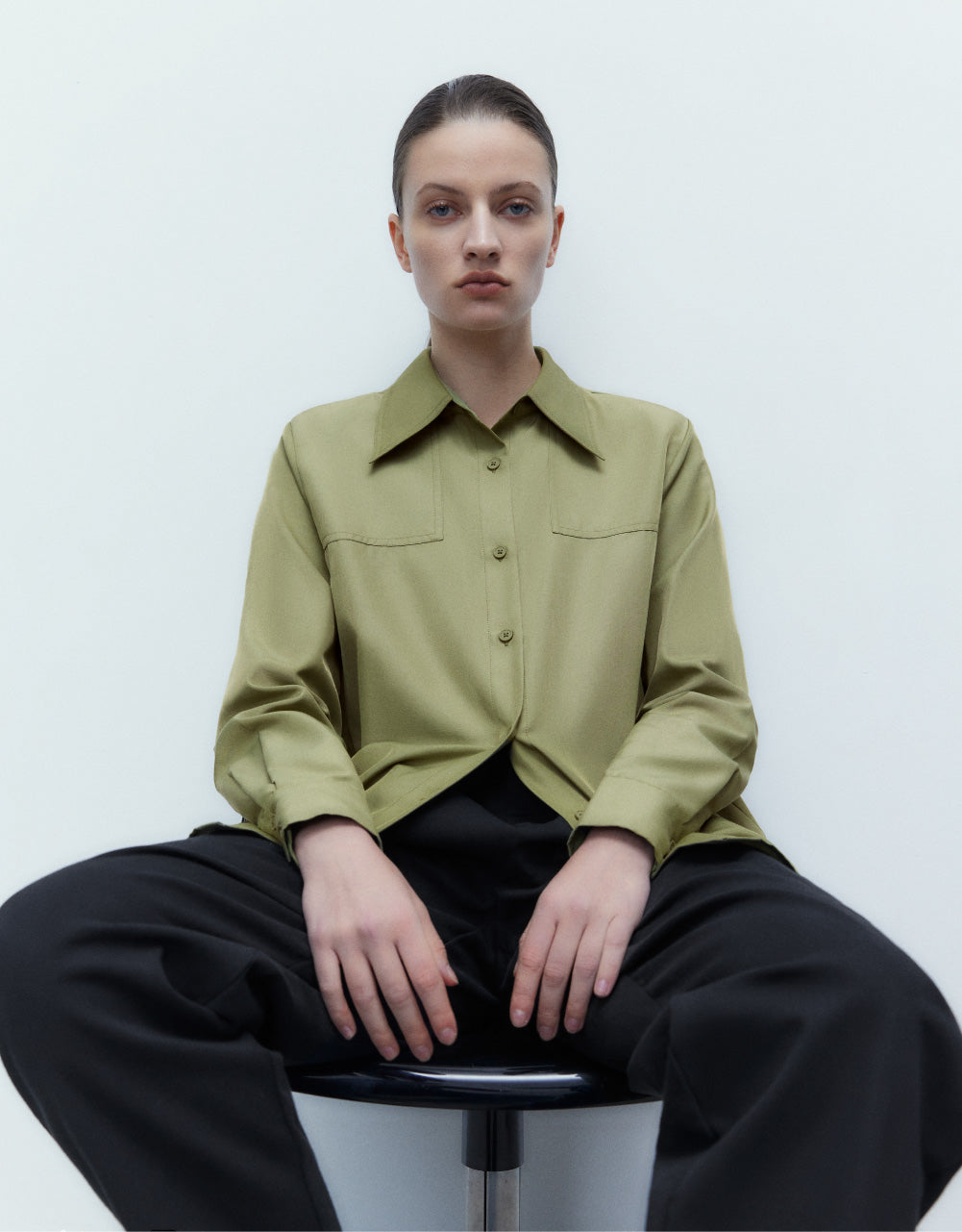 Drop Shoulder Sleeve Shirt
