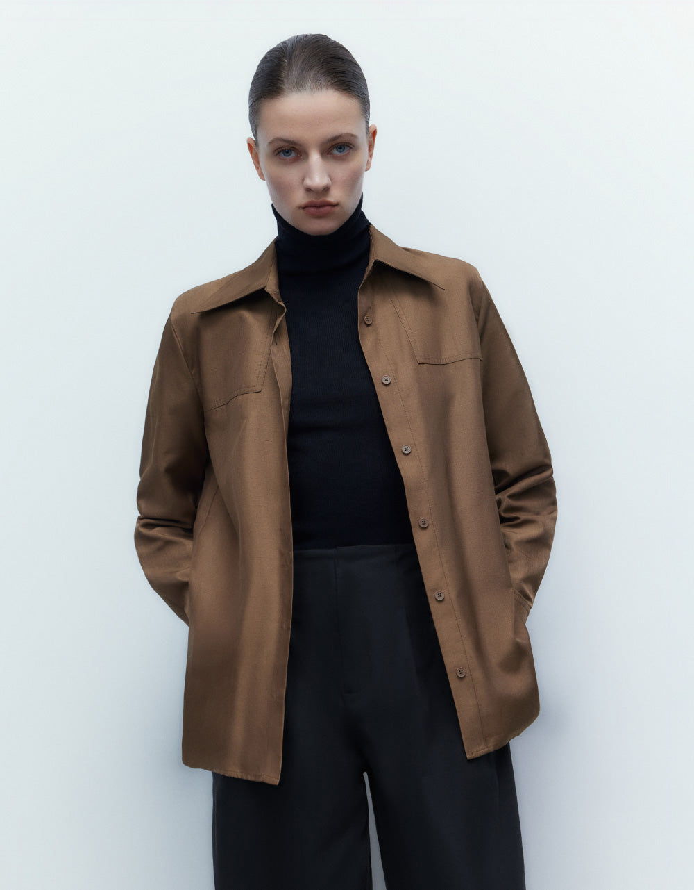 Drop Shoulder Sleeve Shirt