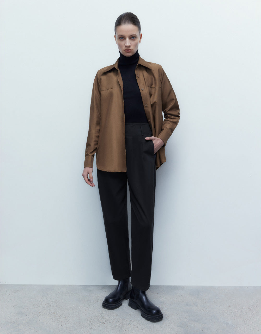 Drop Shoulder Sleeve Shirt