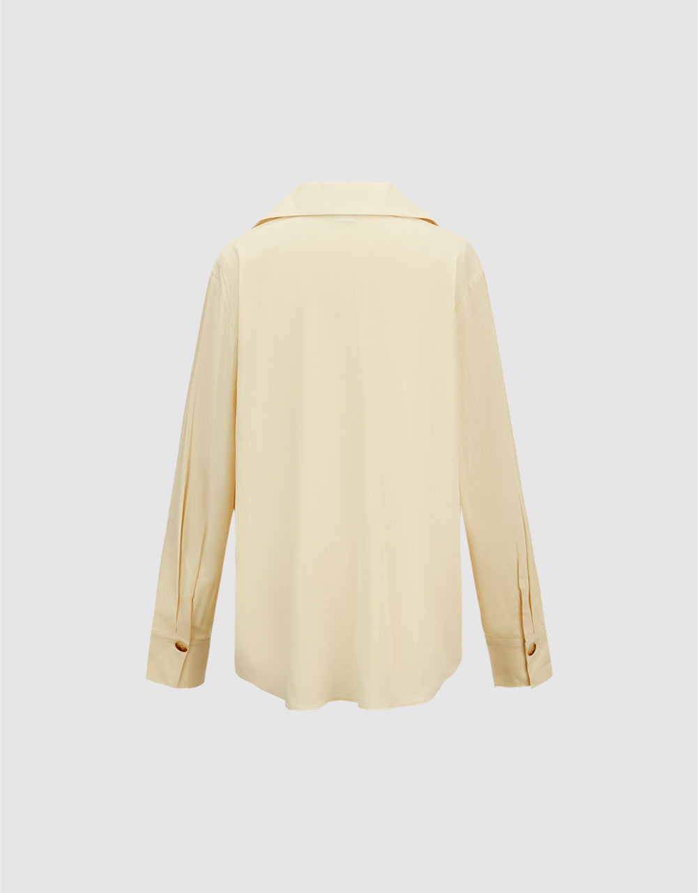 V-Neck Button Up Shirt