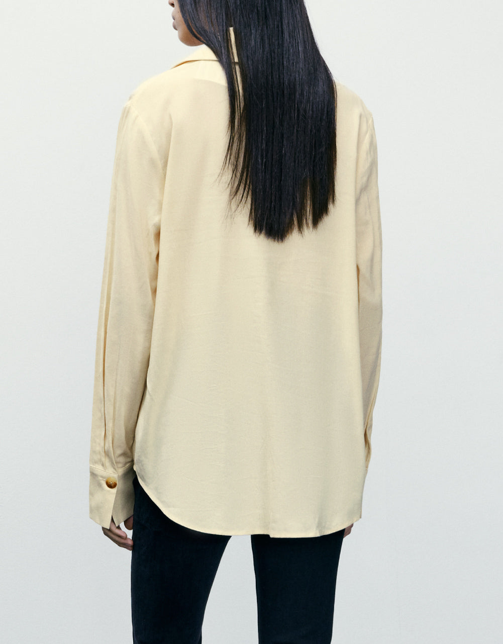V-Neck Button Up Shirt