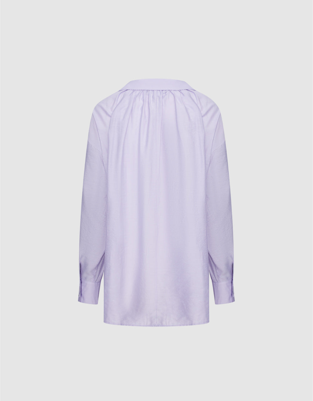 Drop Shoulder Sleeve V-Neck Shirt