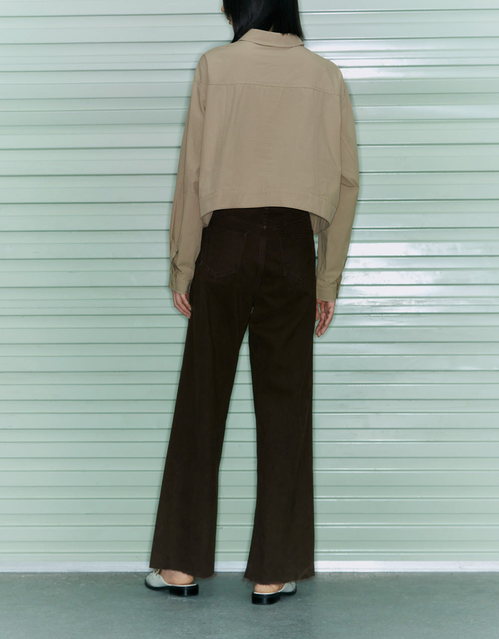 Drawstring Hem Shirt