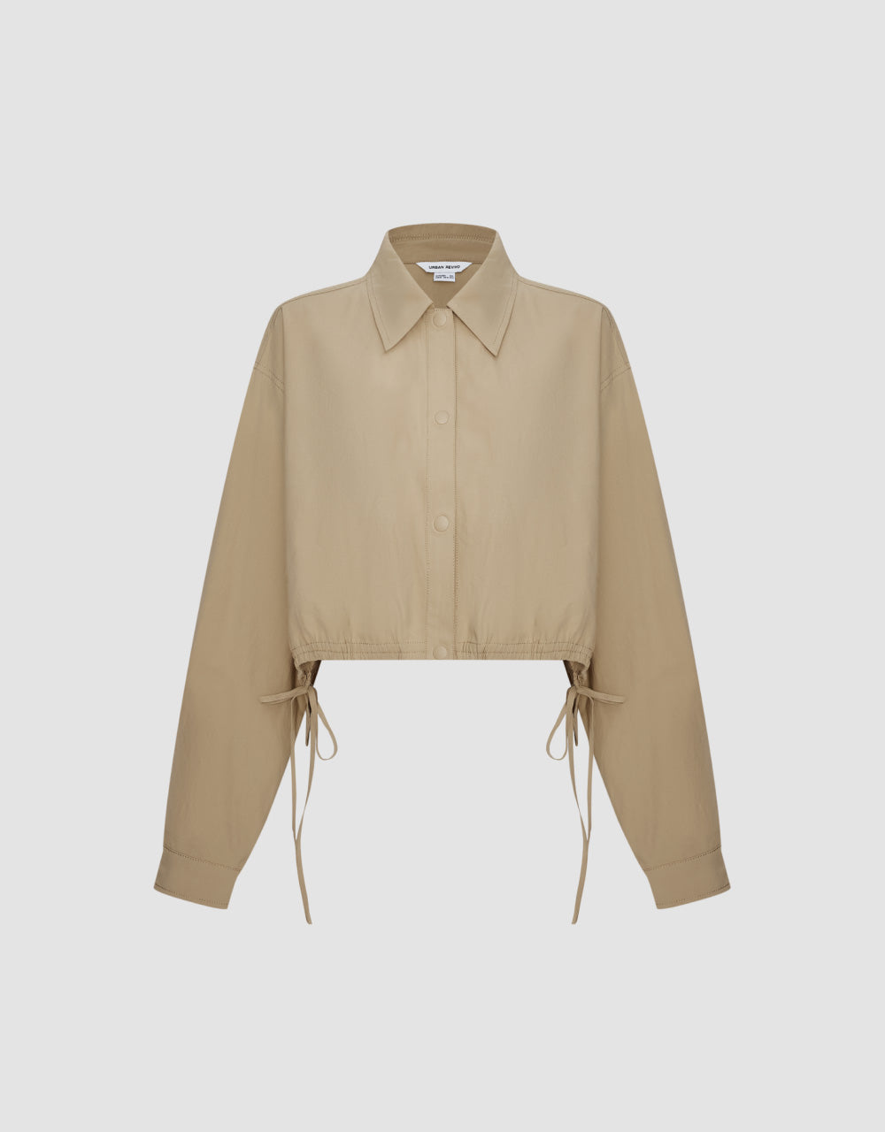 Drawstring Hem Shirt