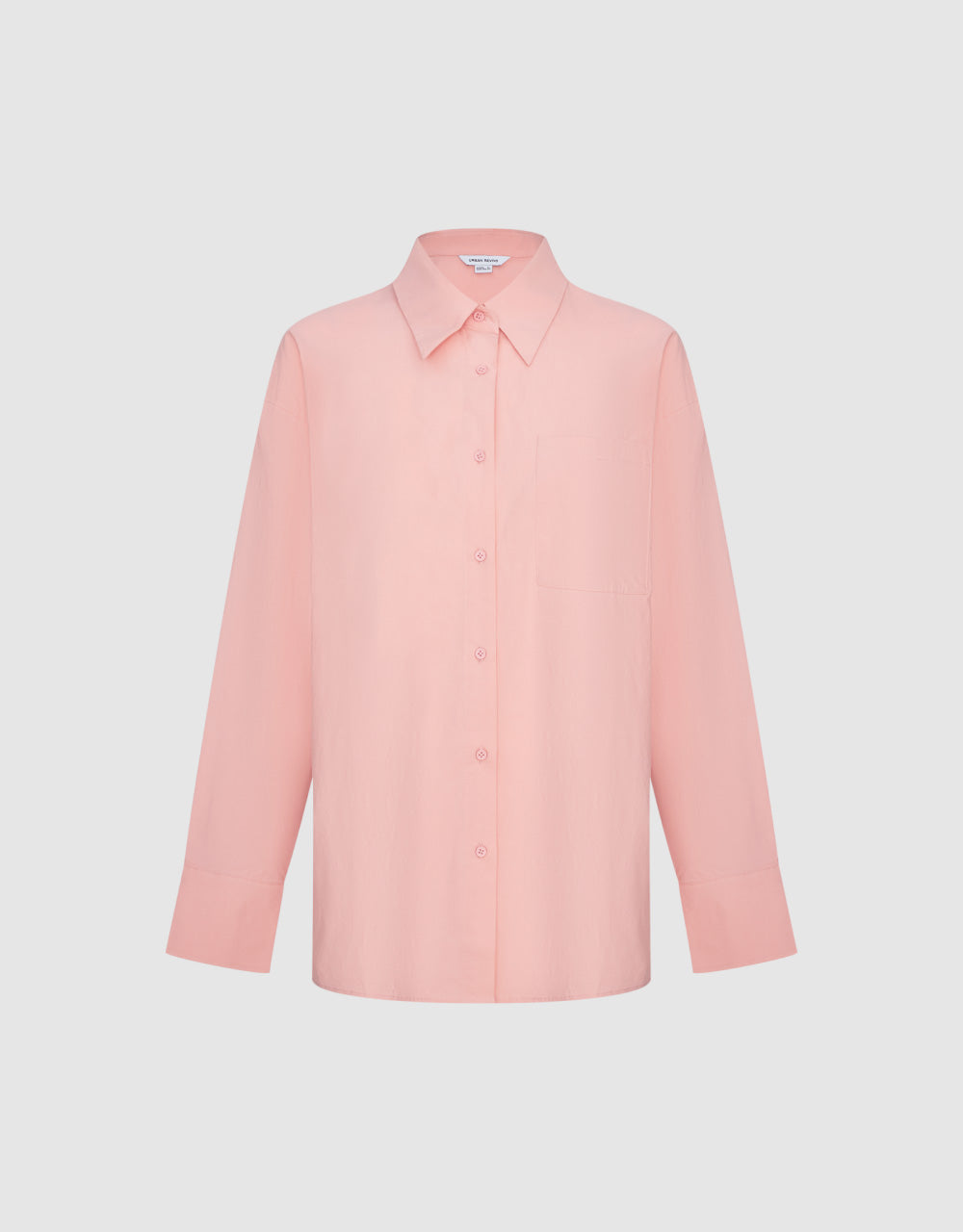 Button Up Drop Shoulder Sleeve Shirt