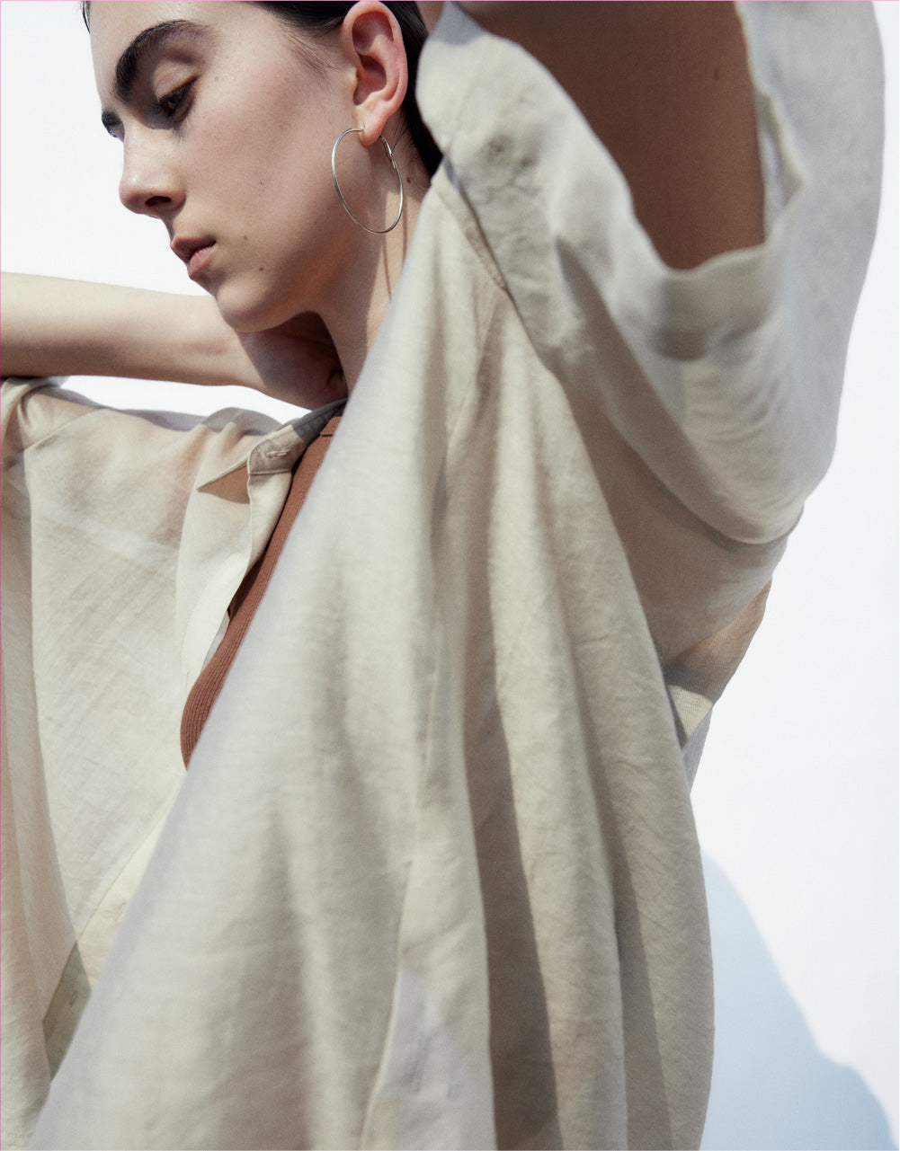 Textured Button Up Shirt
