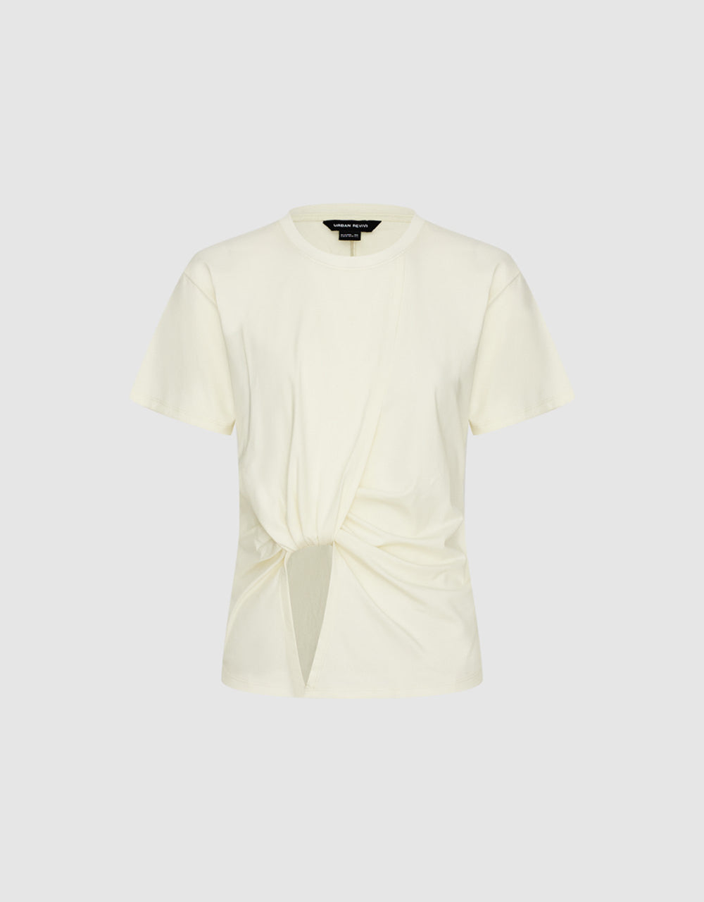 Asymmetric Crew Neck T-Shirt