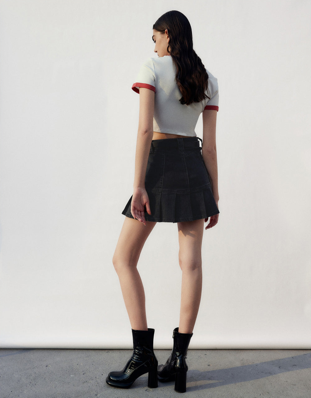 Cherry Letters Print T-Shirt