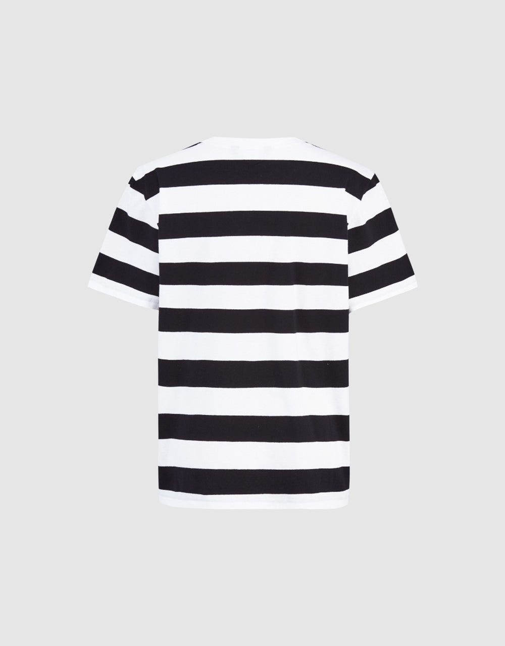 Drop Shoulder Striped T-Shirt