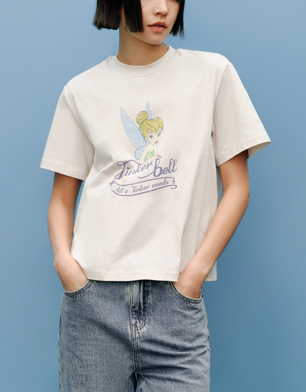 Tinkerbell Printed T-Shirt